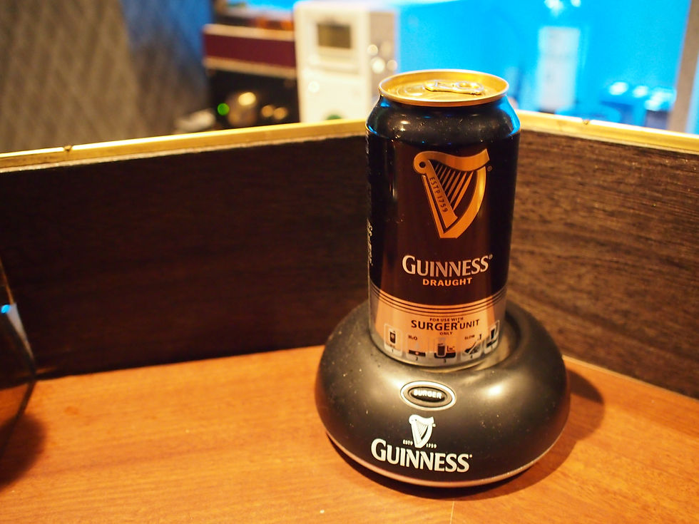 ギネスビールもあります