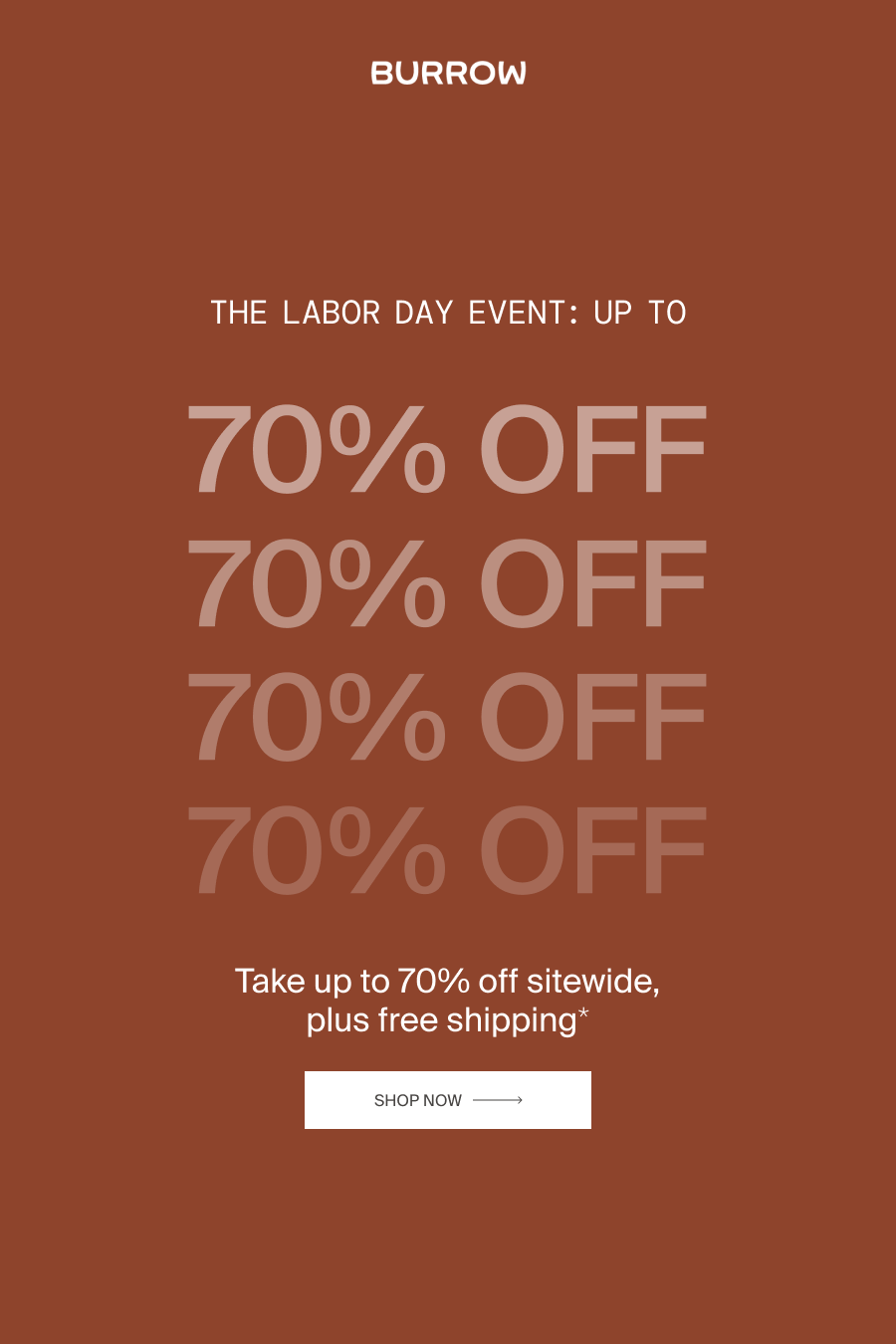 The Labor Day Event Email