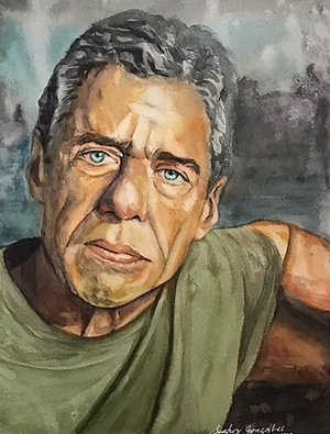 BEATRIZ GONÇALVES. Chico. 2020. Aquarela