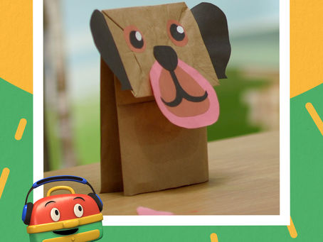 Paper Bag Pet Puppets
