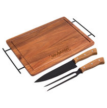 Sets de asado, tablas y cuchillos