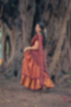 Madurai Sungudi Half Saree