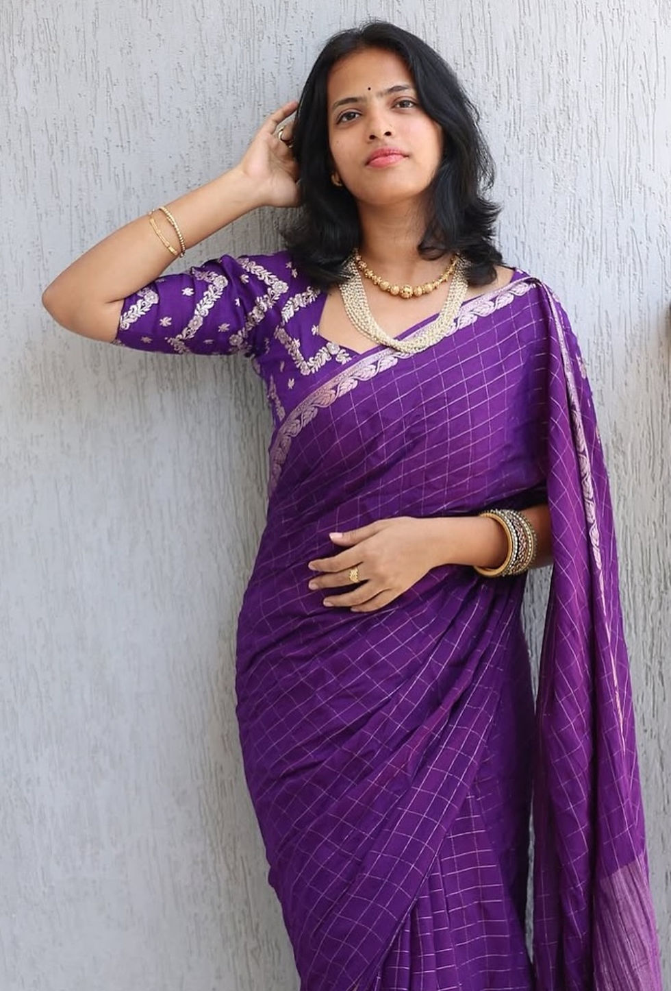 Viscose Chinnon Saree