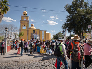REITERA GOBIERNO SANMIGUELENSE COMPROMISO, CUIDADO Y ACOMPAÑAMIENTO A PEREGRINOS «SANJUANEROS»