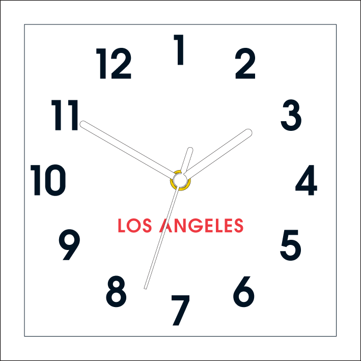 LOS ANGELES TIME TO MOSCOW