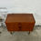 Miniaturebillede: Small teak chest of drawers 63x57x30