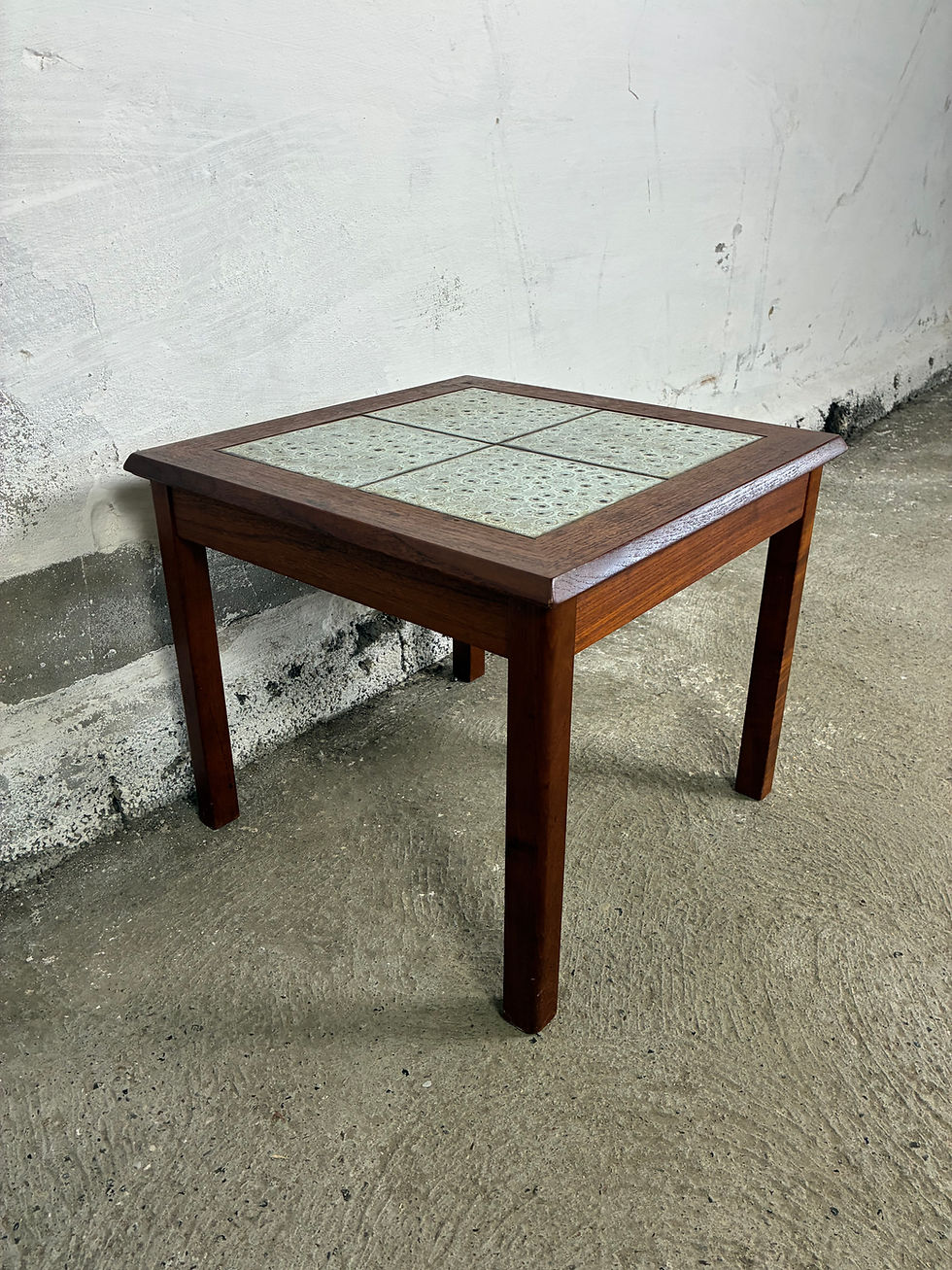 Thumbnail: Teak side table 53x53x45