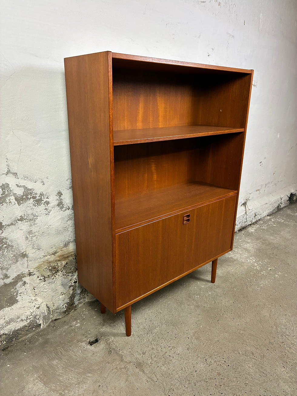Miniaturebillede: Teak bookcase 90x125x30