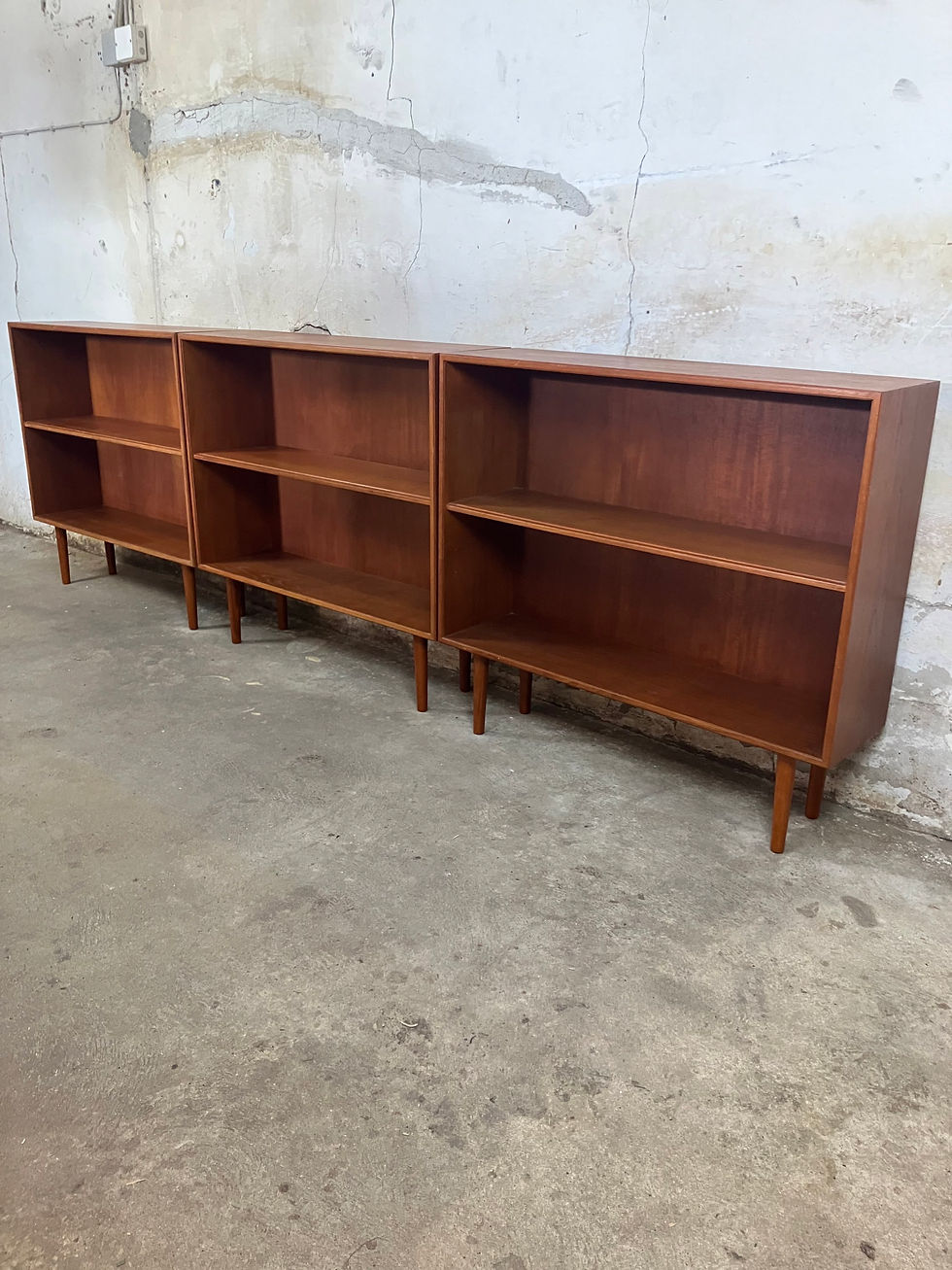 Thumbnail:  Low teak bookcases 84x90x25