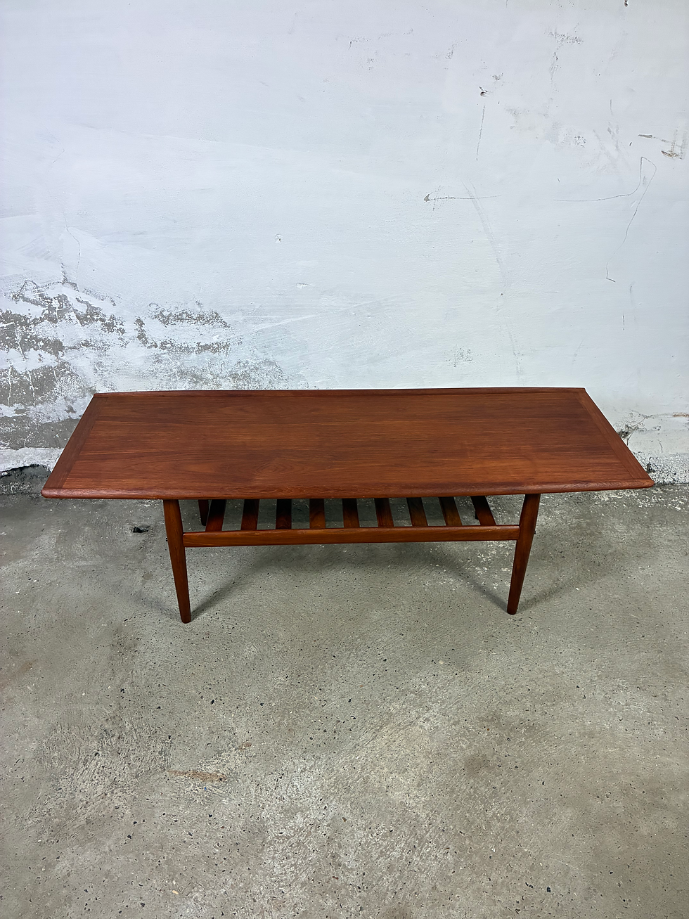 Thumbnail: Teak Grethe Jalk coffee table 161x51x60