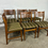 Miniaturebillede: Set of 6 teak and beech