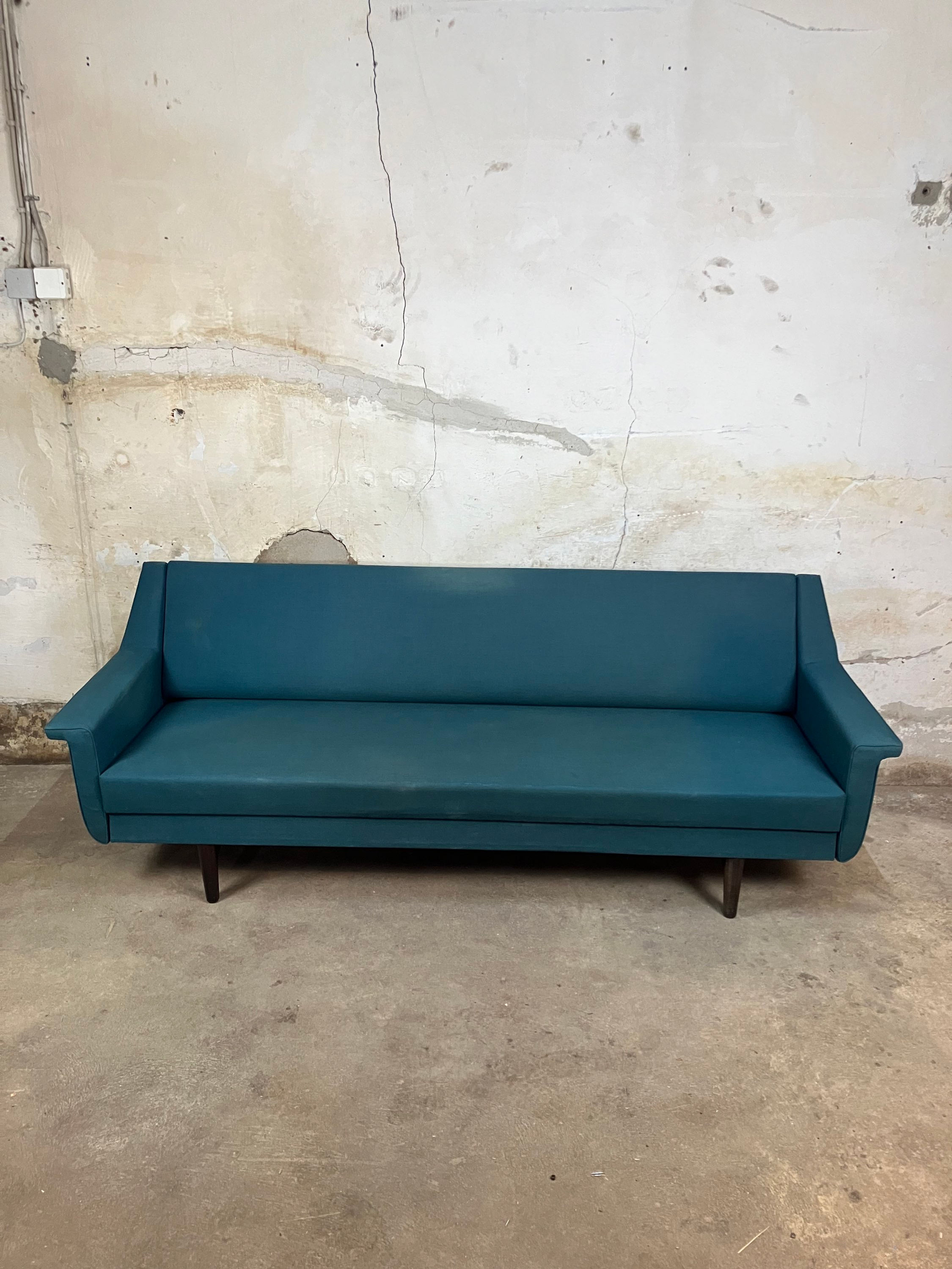 Sofa/bed with Rosewood legs