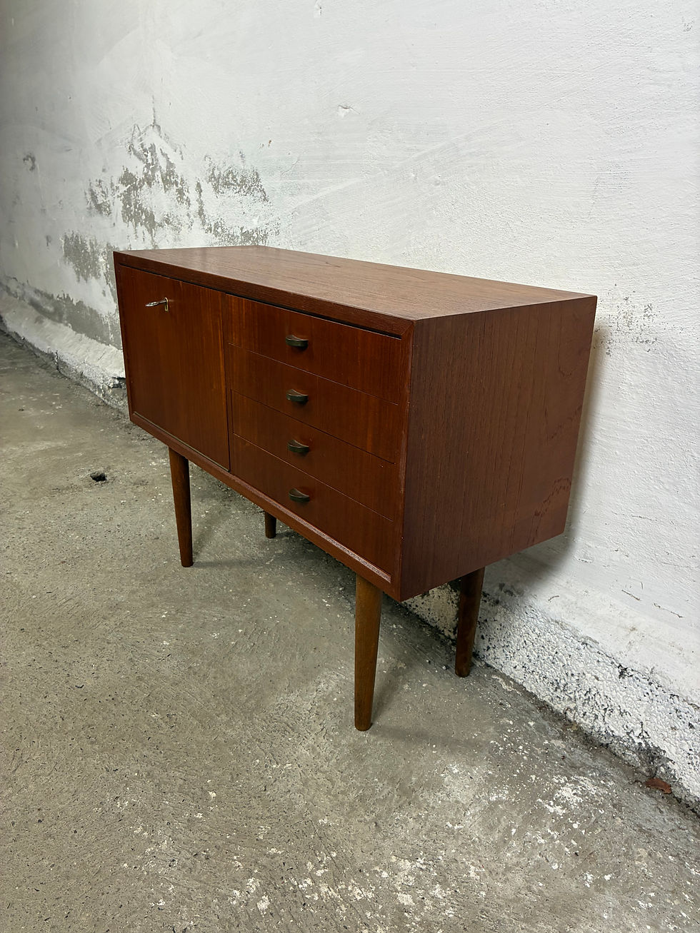 Thumbnail: Small teak sideboard 75x57x28