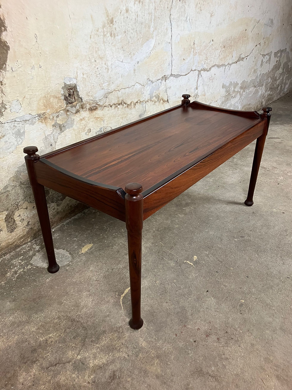 Thumbnail: Small Rosewood table 78x38x38