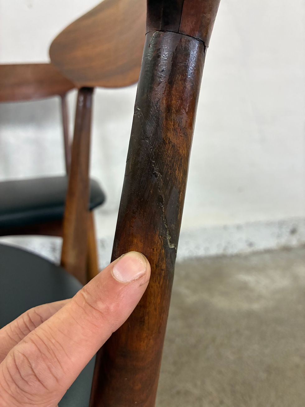 Thumbnail: Set of 4 rosewood chairs by Kurt Østervig