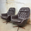 Miniaturebillede: Pair of swivel chairs 