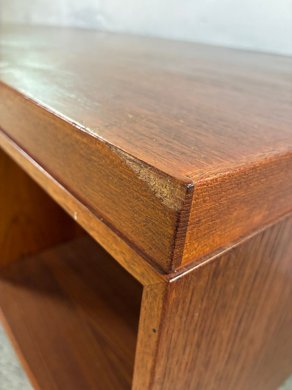 Thumbnail: Large freestanding teak desk by Oman Jun 156x79