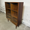 Miniaturebillede: Rosewood bookcase with glas doors 85x106x25