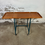 Miniaturebillede: Small teak table/serving cart from Ringe Stateprison 50x36+2x25