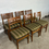 Miniaturebillede: Set of 6 teak and beech