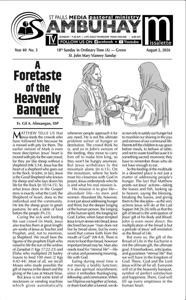 18th Sunday in Ordinary Time