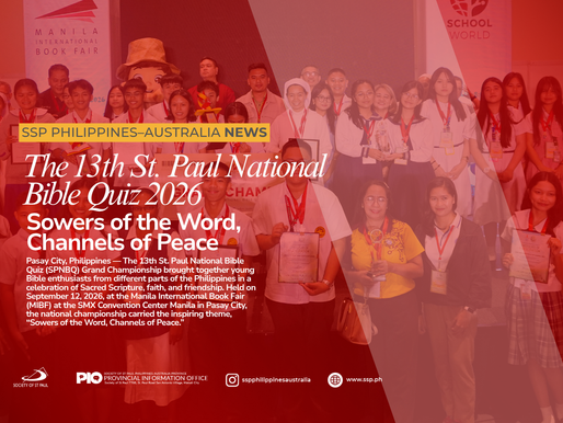 THE 13TH ST. PAUL NATIONAL BIBLE QUIZ 2026 SOWERS OF THE WORD, CHANNELS OF PEACE