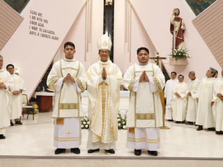 BISHOP RUPERTO SANTOS ORDAINS TWO SSP CLERICS TO THE DIACONATE