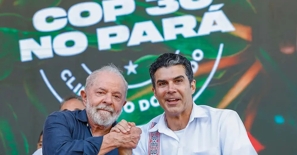 Vazamento de água e calor excessivo marcam primeiro dia da COP30 em Belém