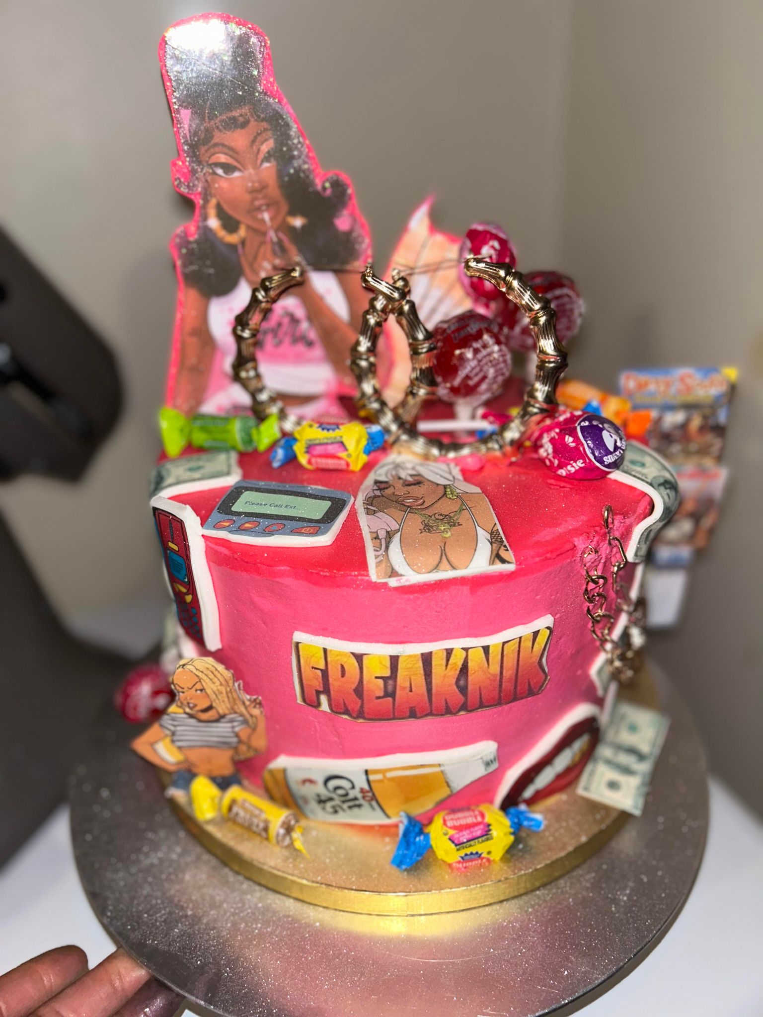 Arranged Food and Objects