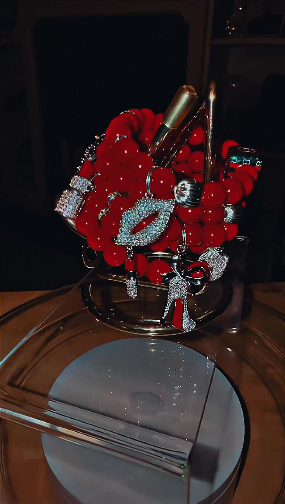 Thumbnail: LADY IN RED DESIGNER INSPIRED BRACELET SET