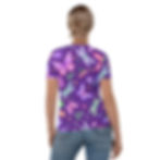 Purple Butterfly Oasis Women's Premium T-SHIRT