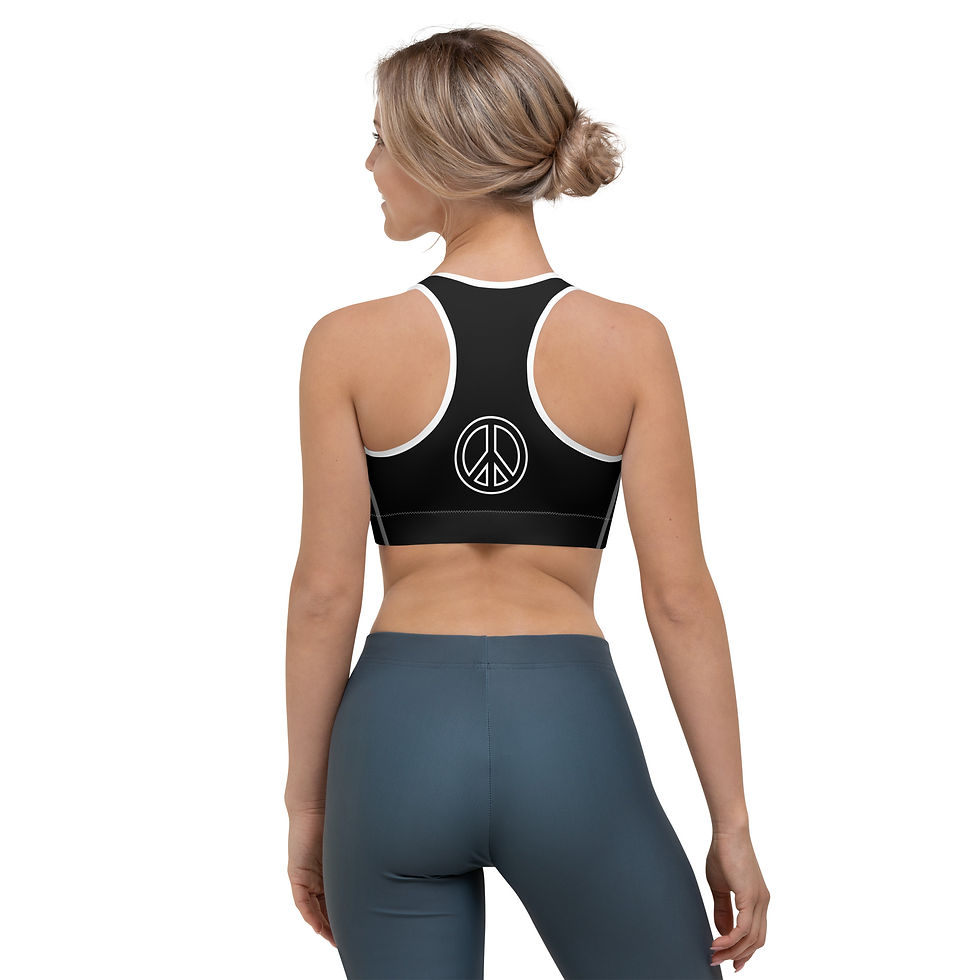 PEACE Sports bra
