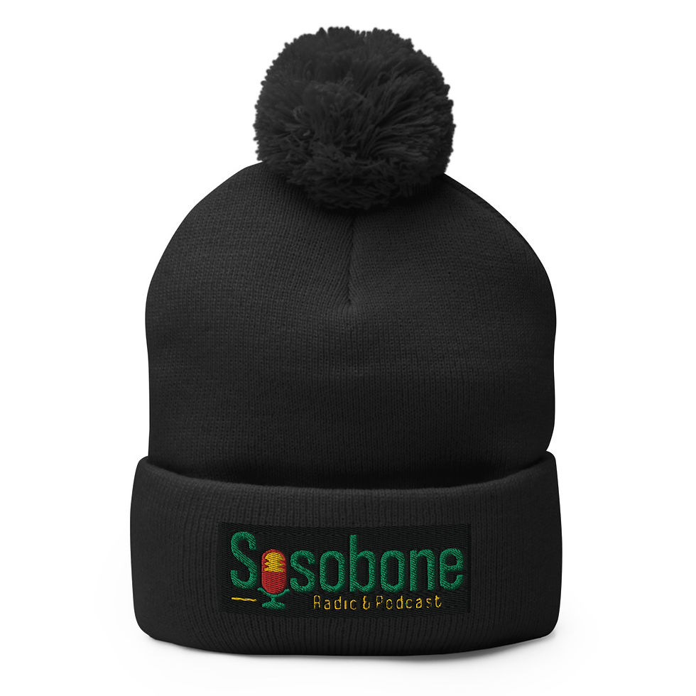 Thumbnail: SosoBone Pom-Pom Beanie