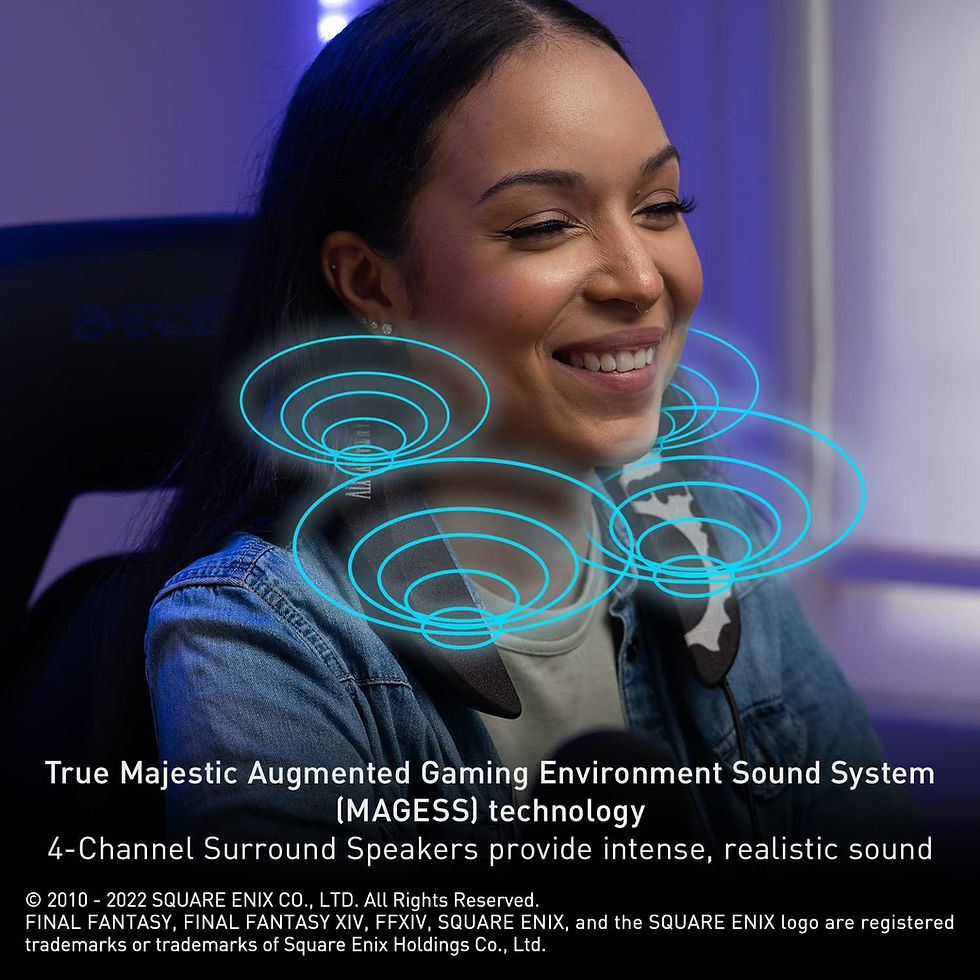 Miniatura: Panasonic SoundSlayer Final Fantasy XIV Online Edition Wearable Gaming Speaker