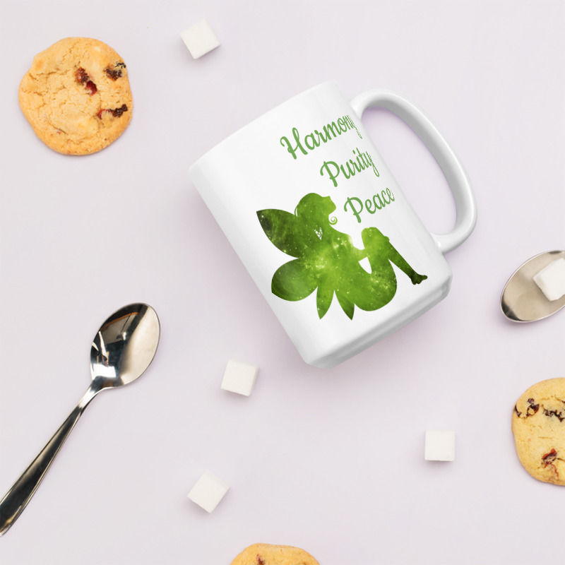 Thumbnail: Harmony Purity Peace Fairy Mug (Available in 2 sizes)