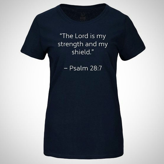 Thumbnail: Ladies' Heavy Cotton HD (Psalm 28:7)