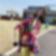 Tropical Red Pattern Open Front Kimono