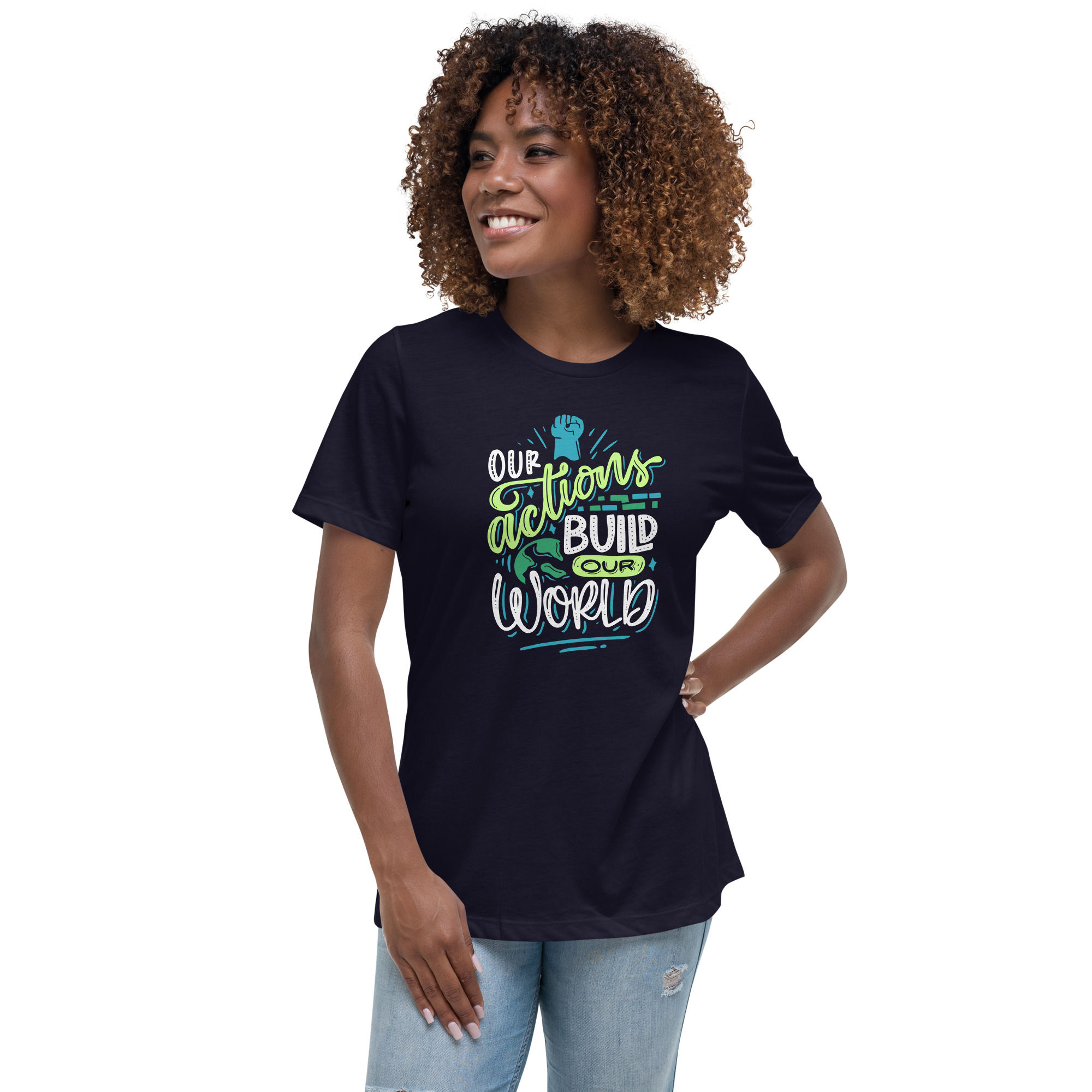 Build Our World Women's Relaxed T-Shirt
