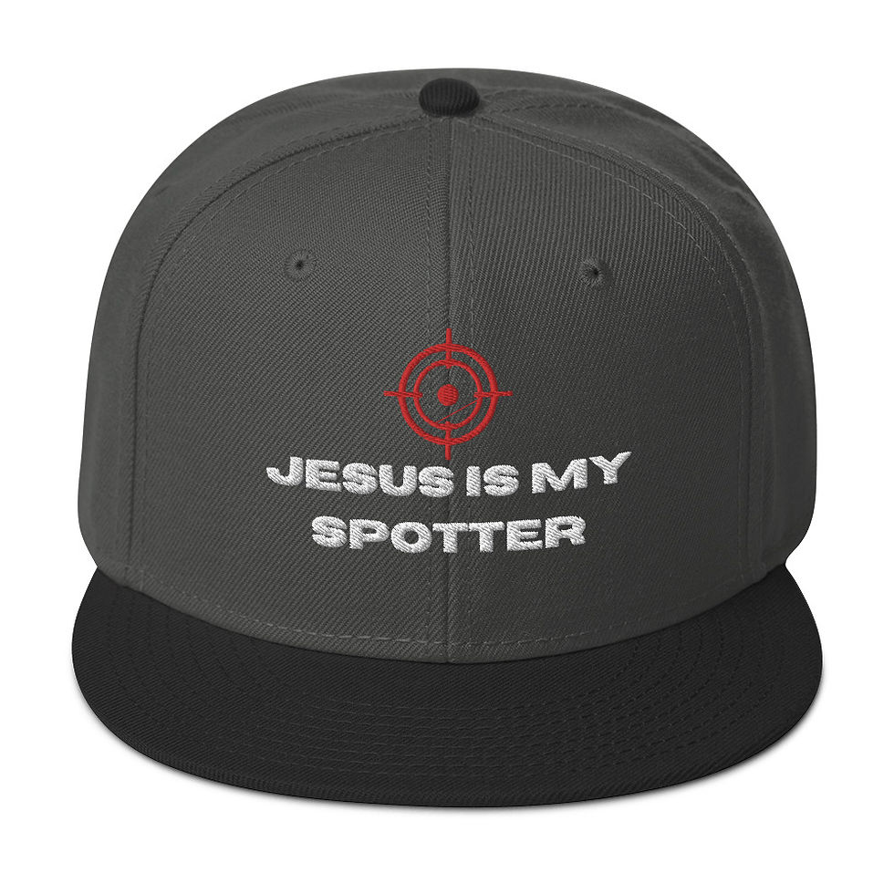 Thumbnail: Jesus is my Spotter Snapback Hat