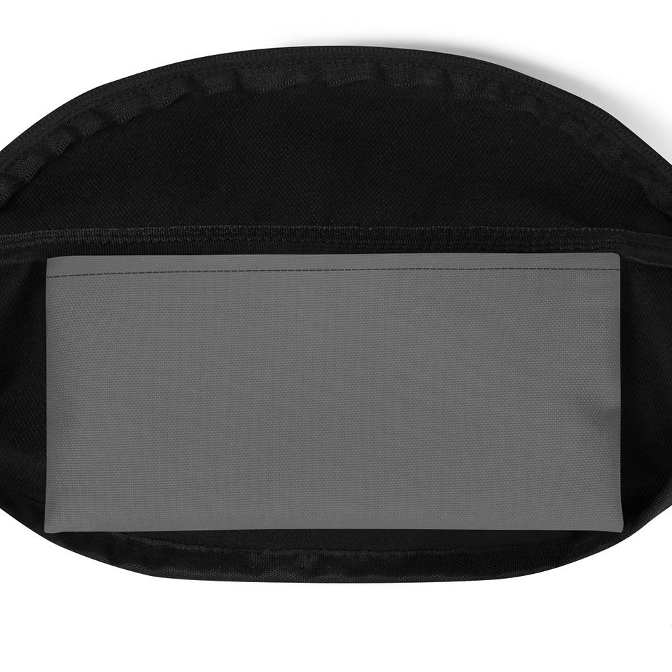 Thumbnail: SosoBone Grey Fanny Pack