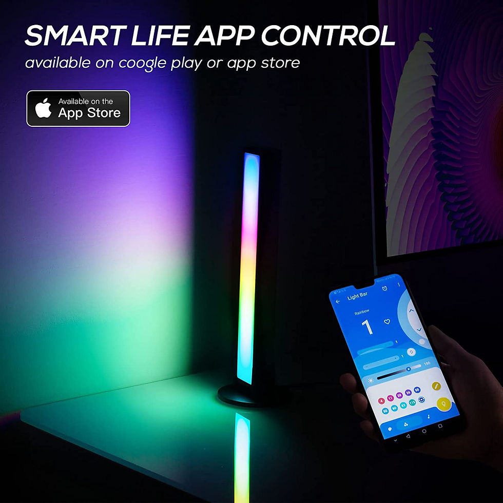 Miniatyrbilde: Smart LED Light Bar with Multiple Lighting Effects and Music Modes