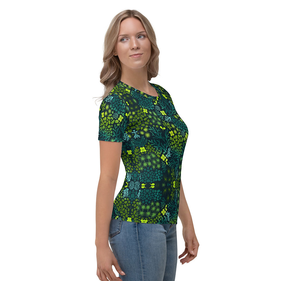 Thumbnail: Green Premium Women's T-shirt