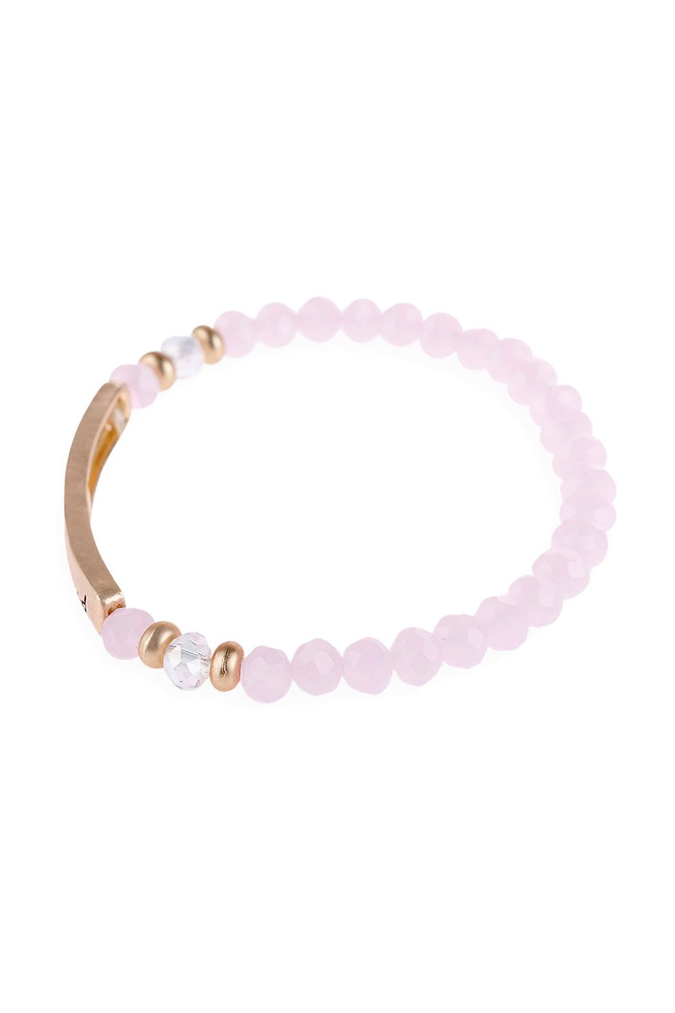Μικρογραφία: "Blessed" Rondelle Beads Stretchable Bracelet