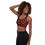 Thumbnail: Red Rose Padded Sports Bra