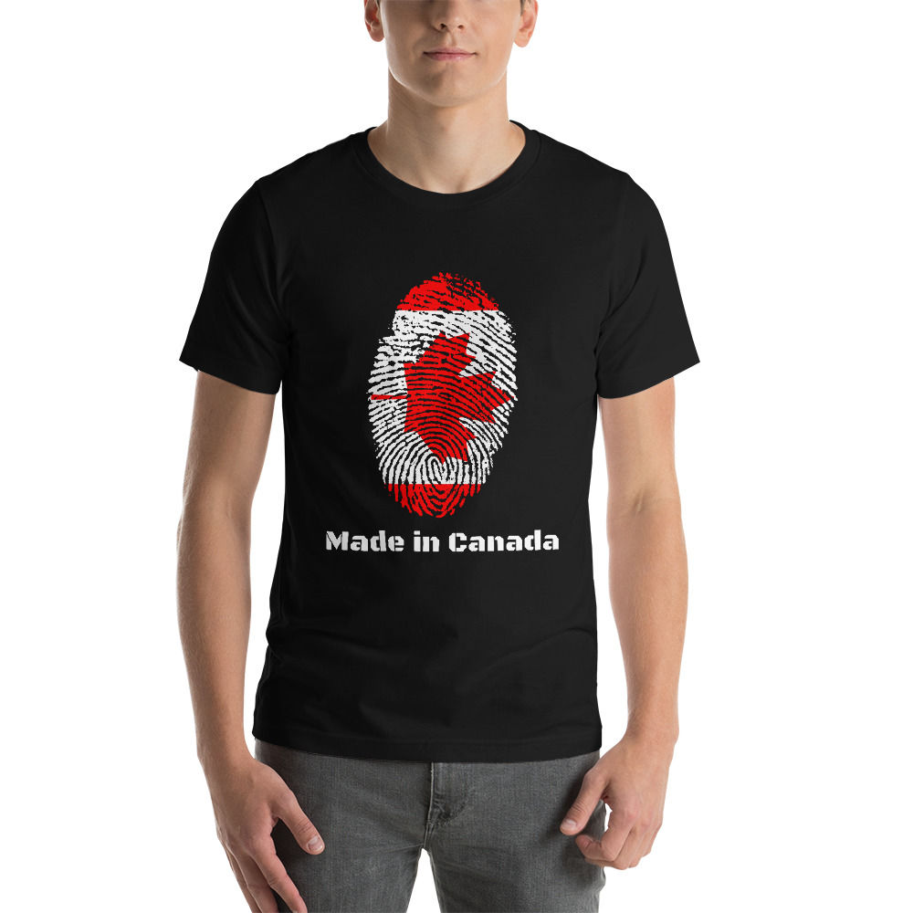 Made in Canada Short-Sleeve Men's T-Shirt (Assorted Colors)