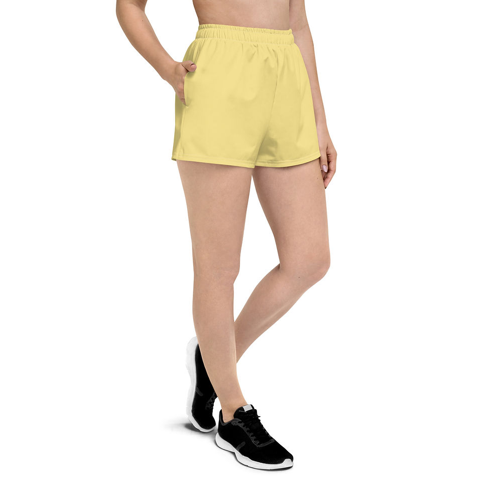 Thumbnail: Banana Yellow Eco Athletic Shorts