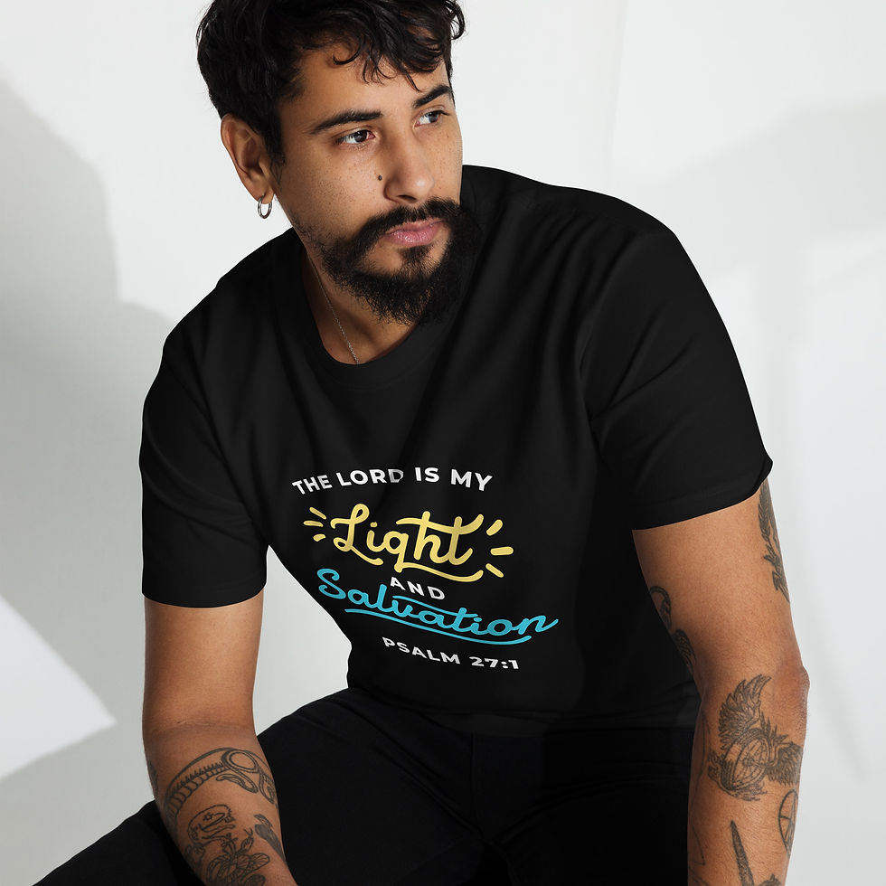 Psalm 27:1 Men’s Premium T-Shirt