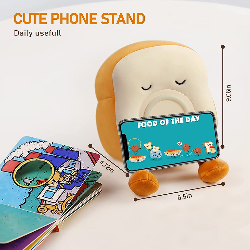 Thumbnail: Toast Plush 3 in 1 Night Light