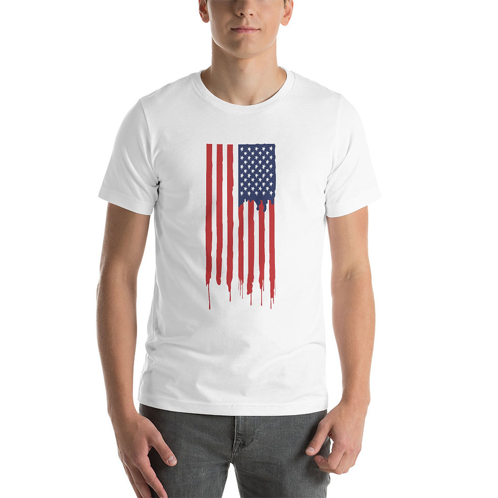 Thumbnail: Dripping America Short-Sleeve Men's T-Shirt