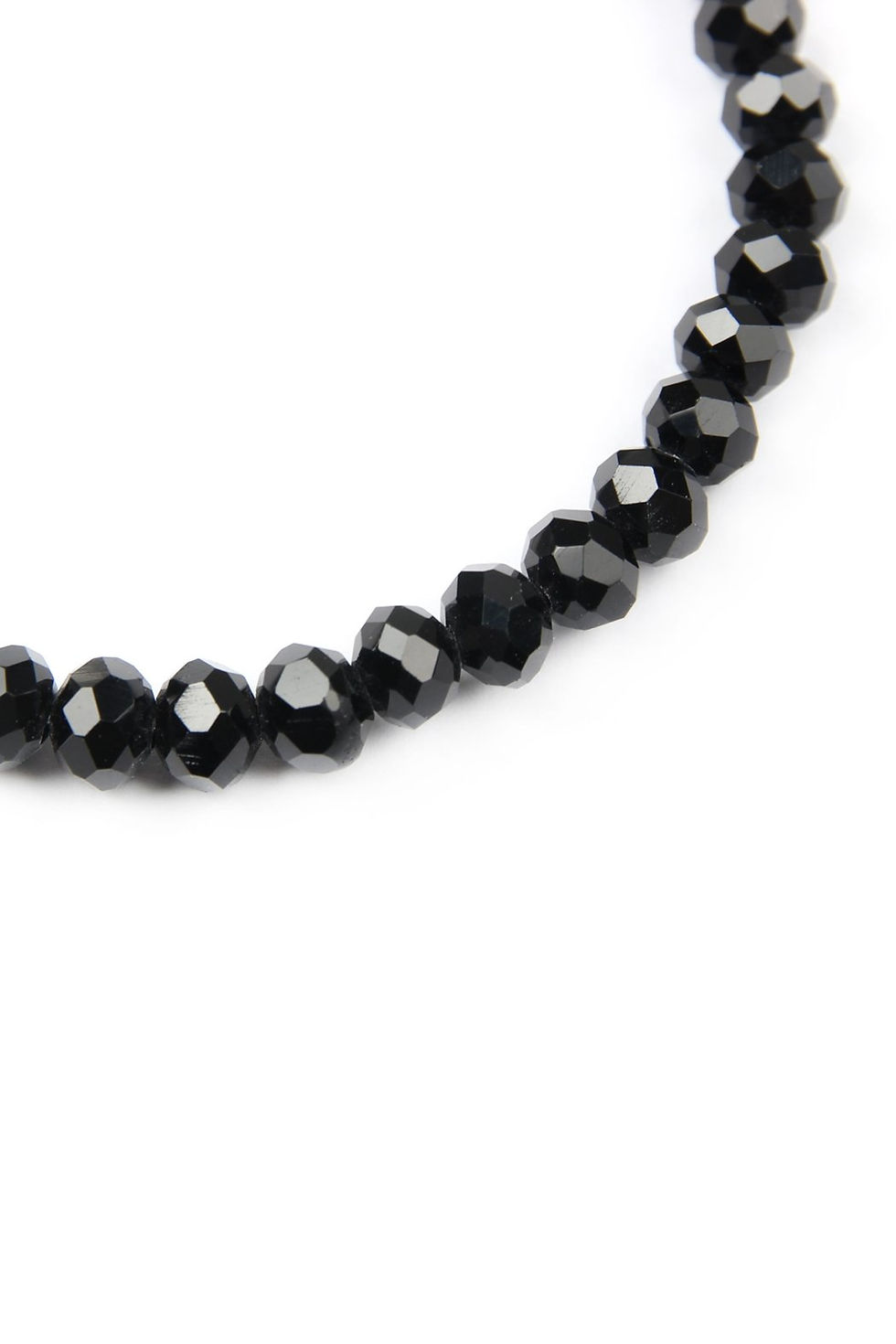 Thumbnail: "Believe, Hope, Faith" 6mm Glass Beads Stretch Bracelet